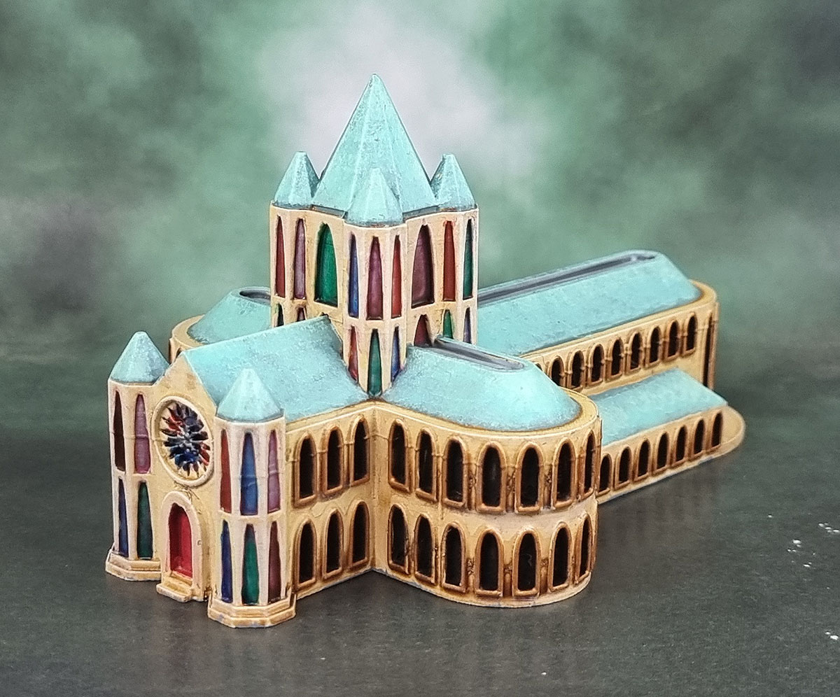 Wargame Forge 3D Prints: Gothic Buildings - G029 Gothic Building