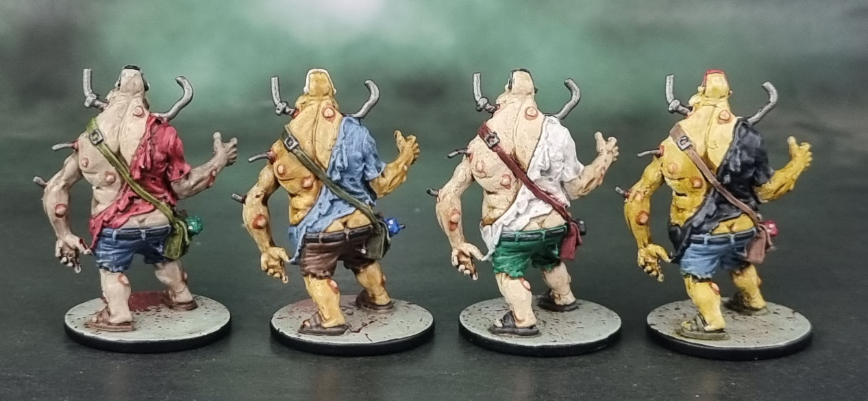 Zombicide Rue Morgue Skinner Fatties
