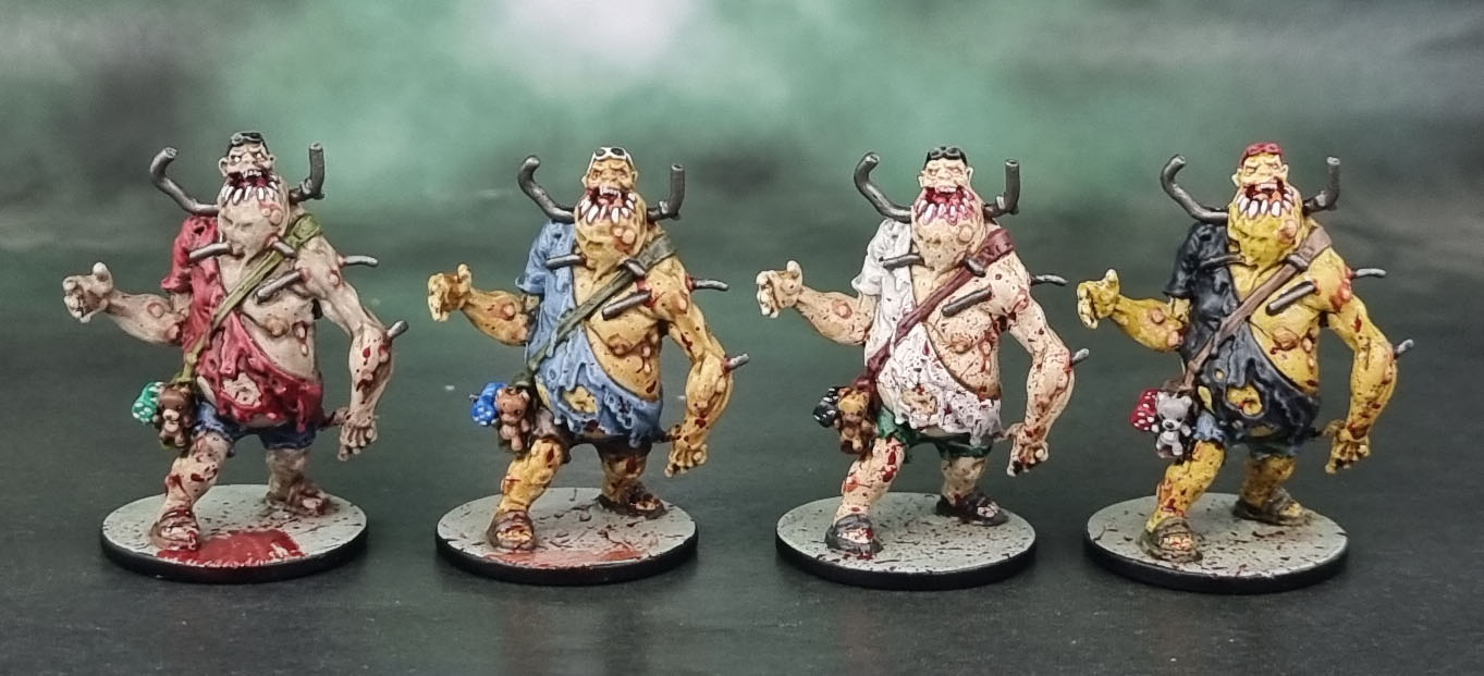 Zombicide Rue Morgue Skinner Fatties