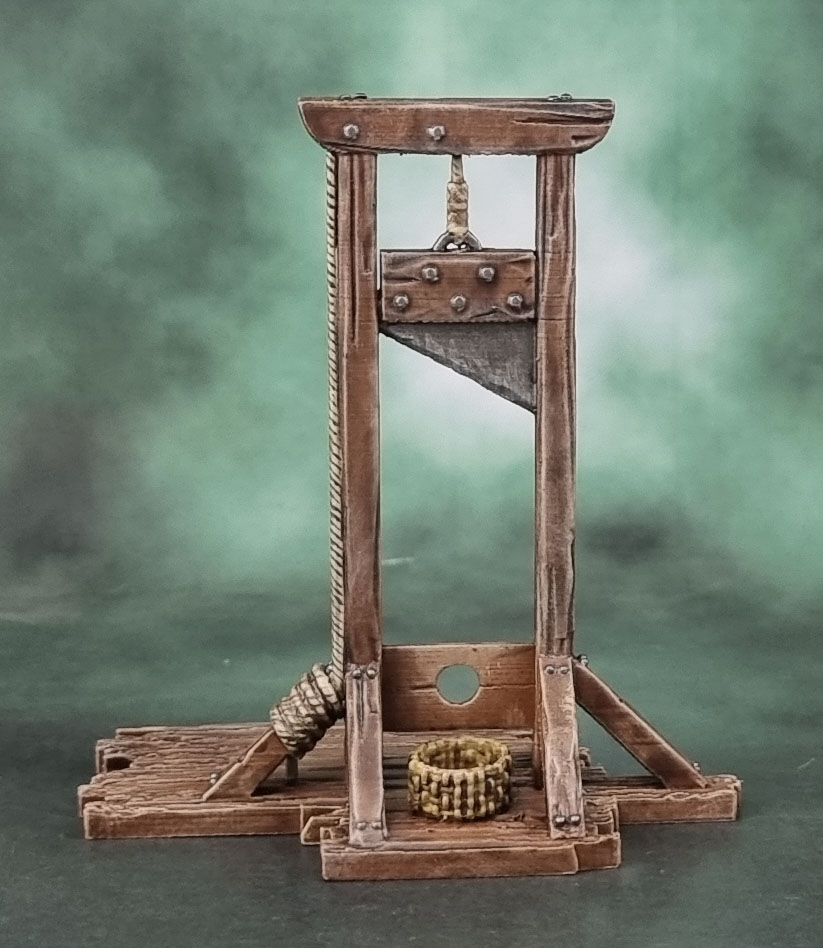 Brease's "Guillotine for 28mm Miniatures Gaming"