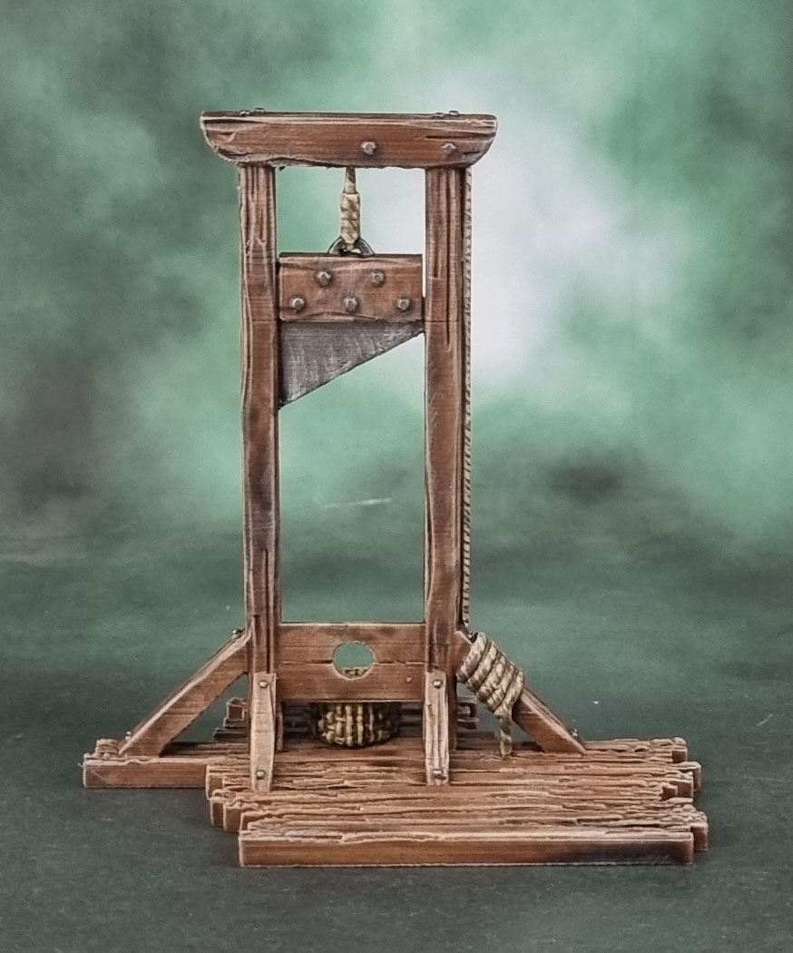 Brease's "Guillotine for 28mm Miniatures Gaming"