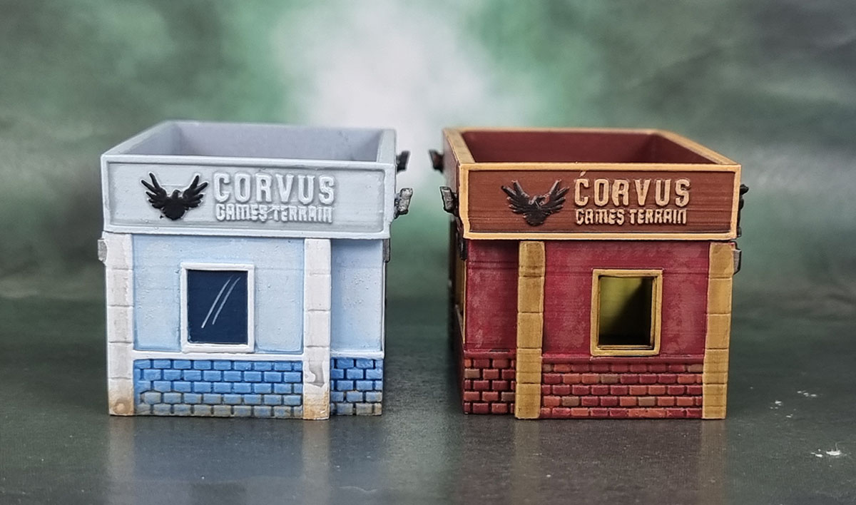 Corvus Games Terrain 3D Prints: Urban Building (15mm)
