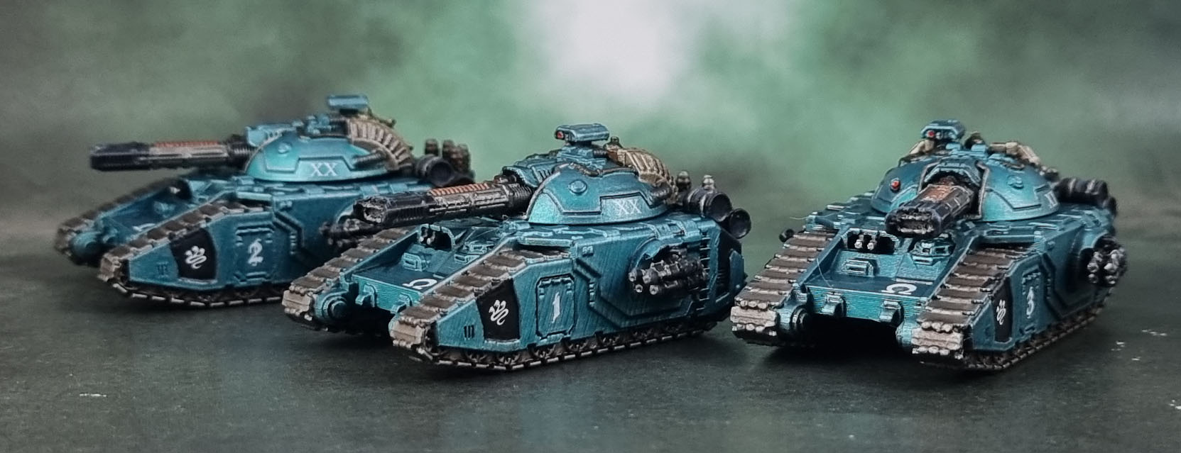 Legions Imperialis Alpha Legion Glaive (Fellglaive) Squadron 3D Print