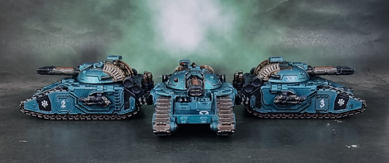 Legions Imperialis Alpha Legion Glaive (Fellglaive) Squadron 3D Print