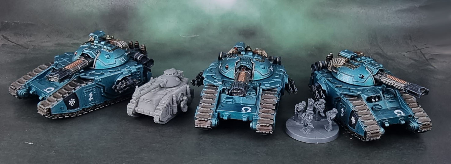 Legions Imperialis Alpha Legion Glaive (Fellglaive) Squadron 3D Print