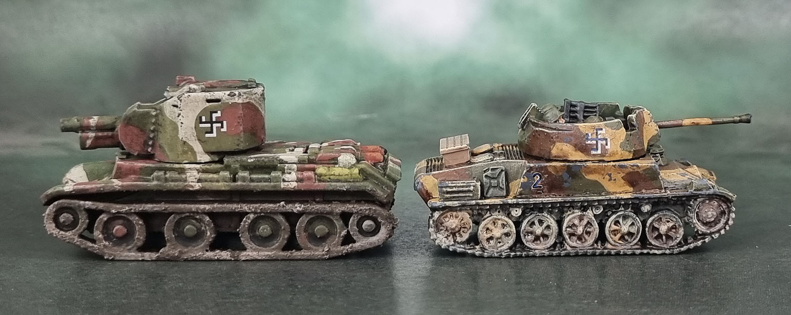 BT-42 Assault Gun Platoon for Flames of War, TigerAce1945 STL file 3D print