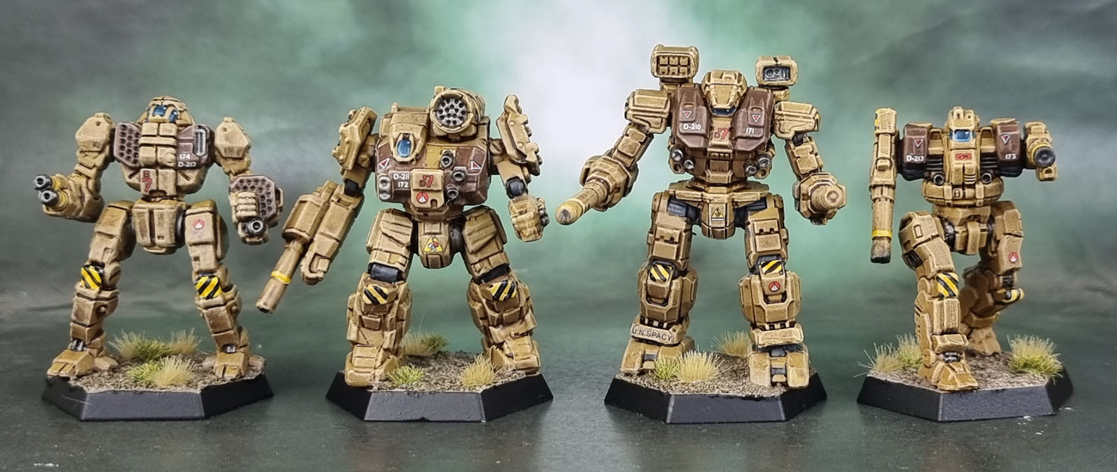 Catalyst Game Labs Battletech: Warhammer, Thunderbolt, Blackjack, Trebuchet