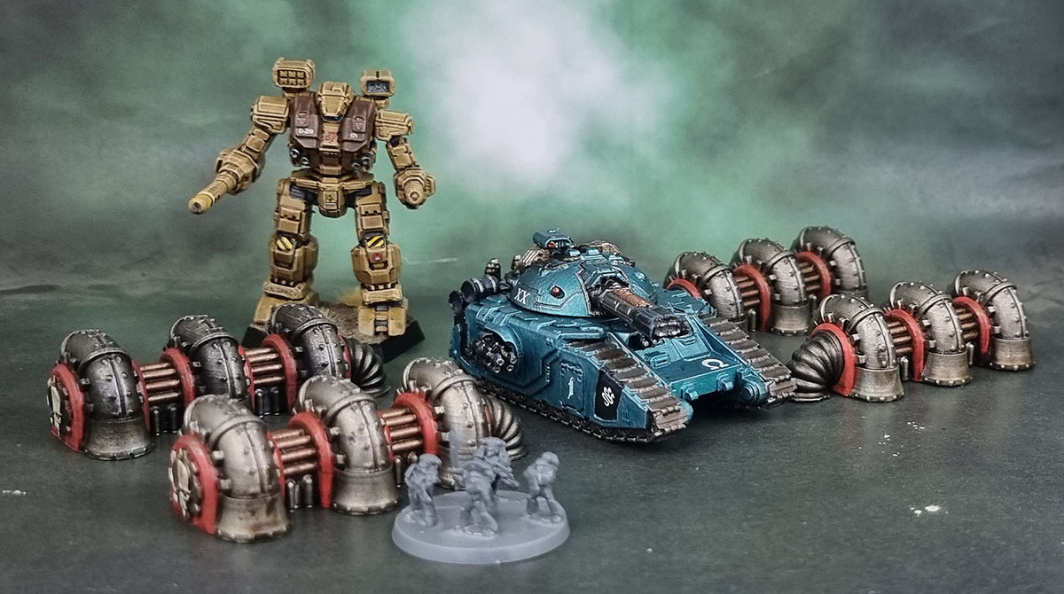 Fabricator's Lair 3D Prints- Epic Sector: Industry - Generators