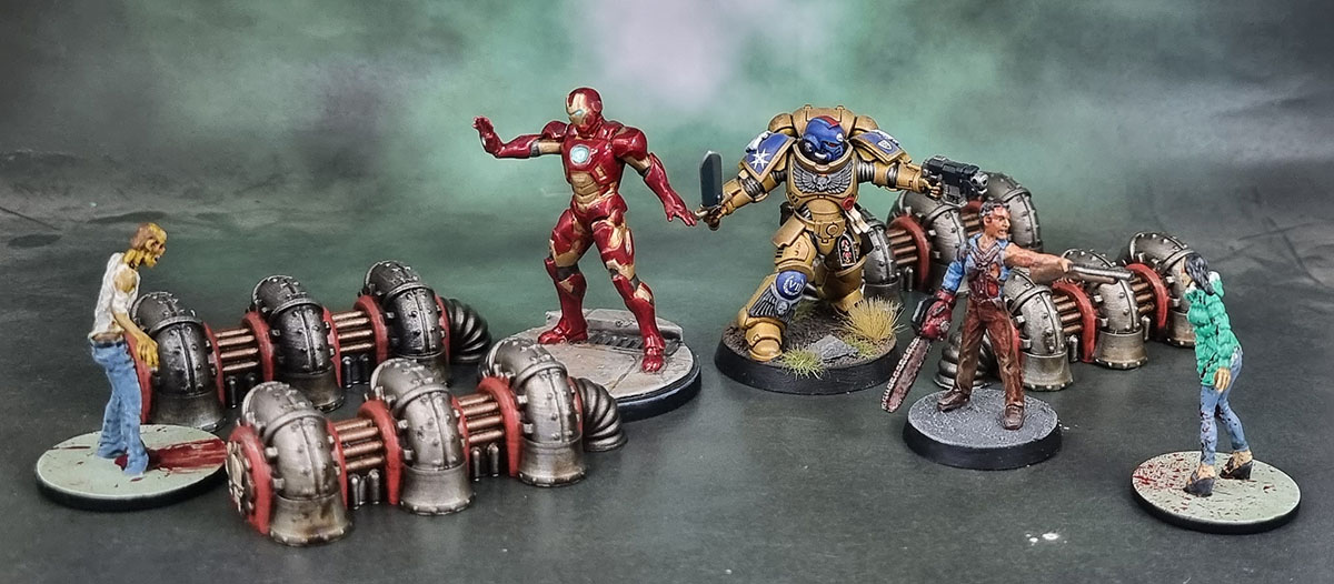 Fabricator's Lair 3D Prints- Epic Sector: Industry - Generators