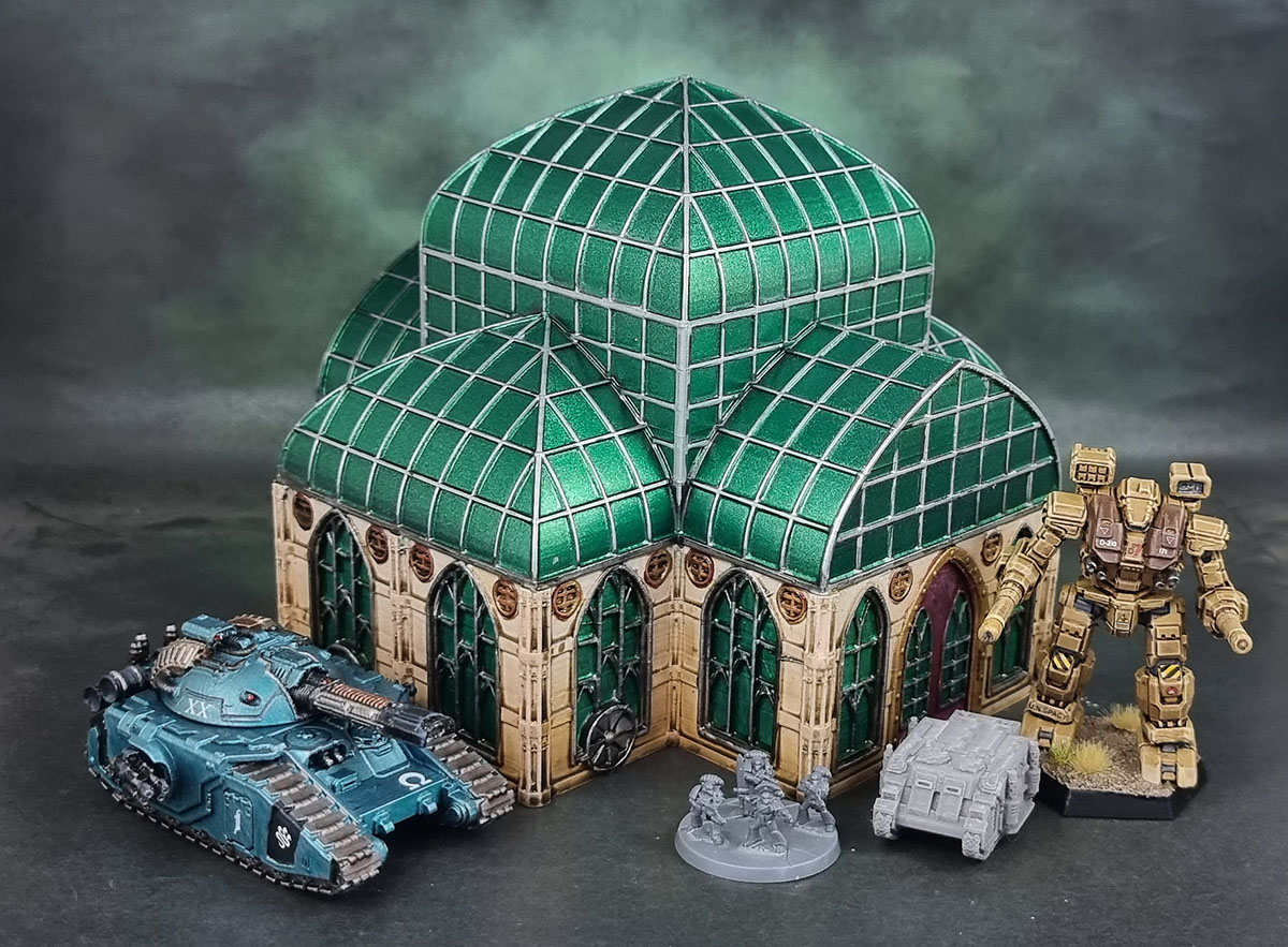 Fabricator's Lair Epic Sector Sanctuary 3D Prints: Epic-Scale Botanicae