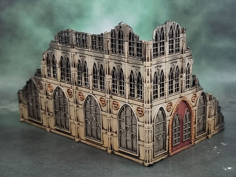 Fabricator's Lair 3D Prints: Epic-Scale Grimdark Ruined Buildings