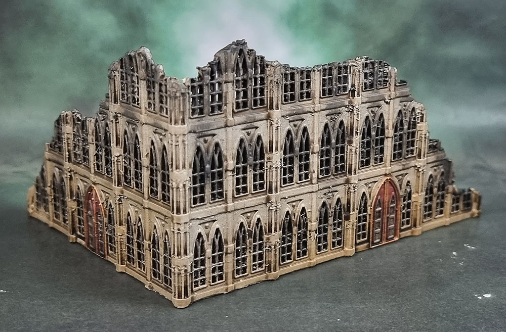 Fabricator's Lair 3D Prints: Epic-Scale Grimdark Ruined Buildings