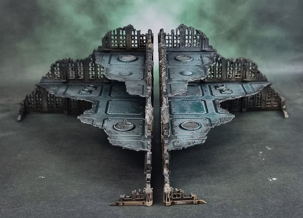 Fabricator's Lair 3D Prints: Epic-Scale Grimdark Ruined Buildings