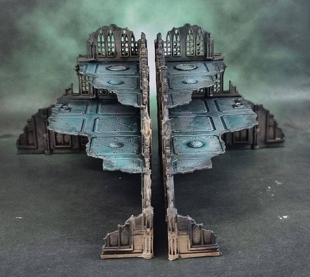 Fabricator's Lair 3D Prints: Epic-Scale Grimdark Ruined Buildings