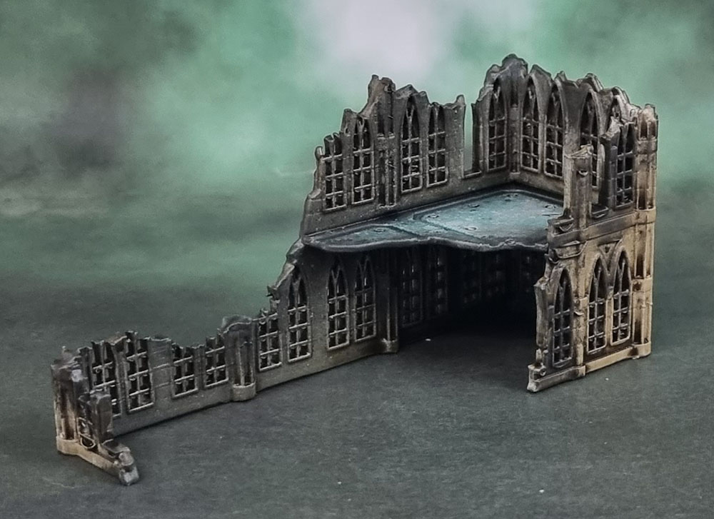 Fabricator's Lair 3D Prints: Epic-Scale Grimdark Ruined Buildings