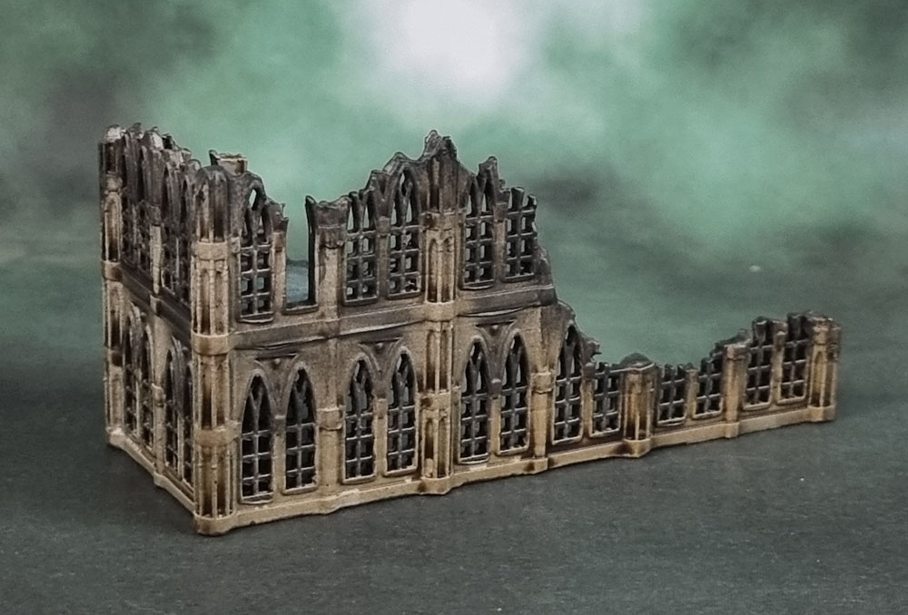 Fabricator's Lair 3D Prints: Epic-Scale Grimdark Ruined Buildings