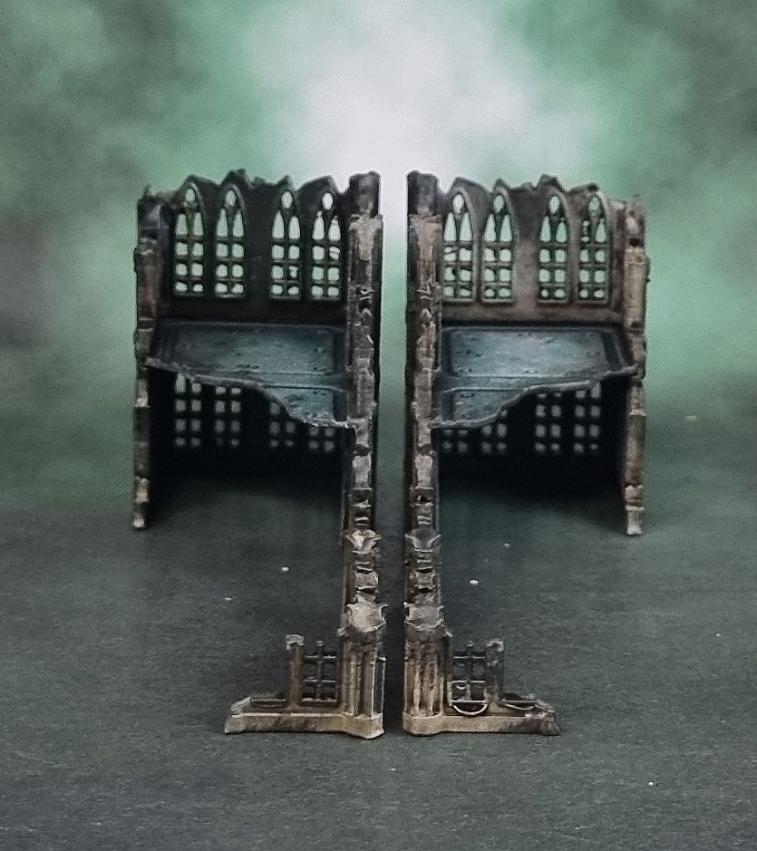 Fabricator's Lair 3D Prints: Epic-Scale Grimdark Ruined Buildings