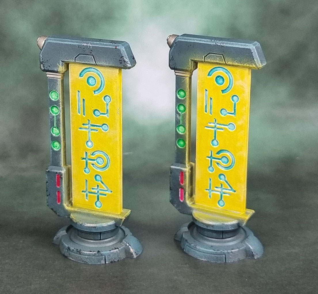 Marvel Crisis Protocol: Cosmic Terrain Pack - Signs