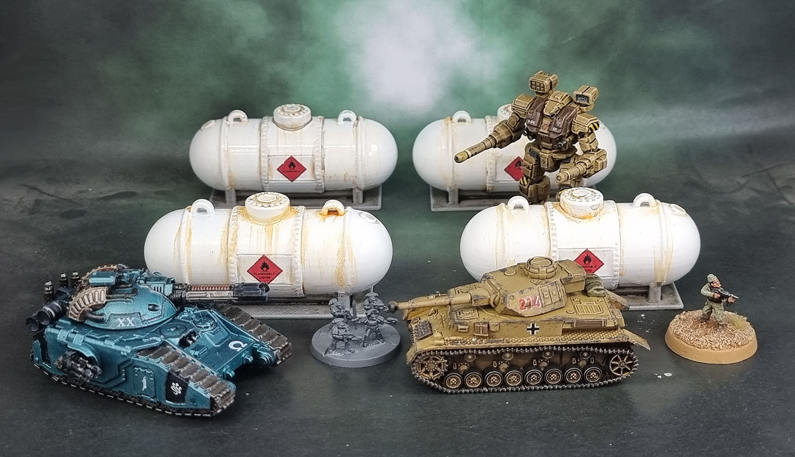 3D Print: Propane Tank Terrain Piece by Syllogy