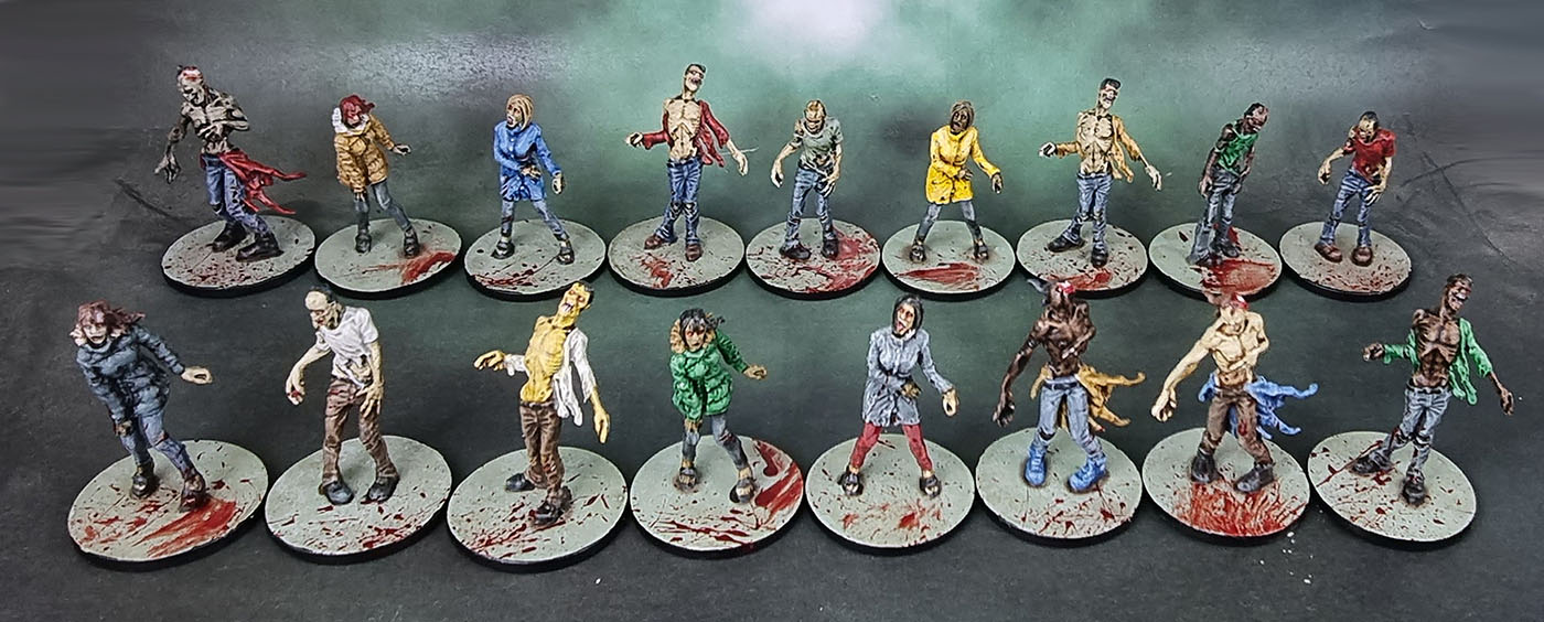 Zombicide Rue Morgue Skinner Zombies