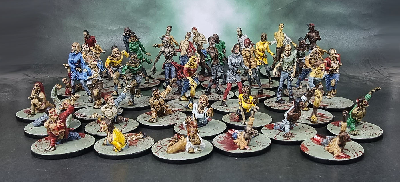 Zombicide Rue Morgue Skinner Zombies