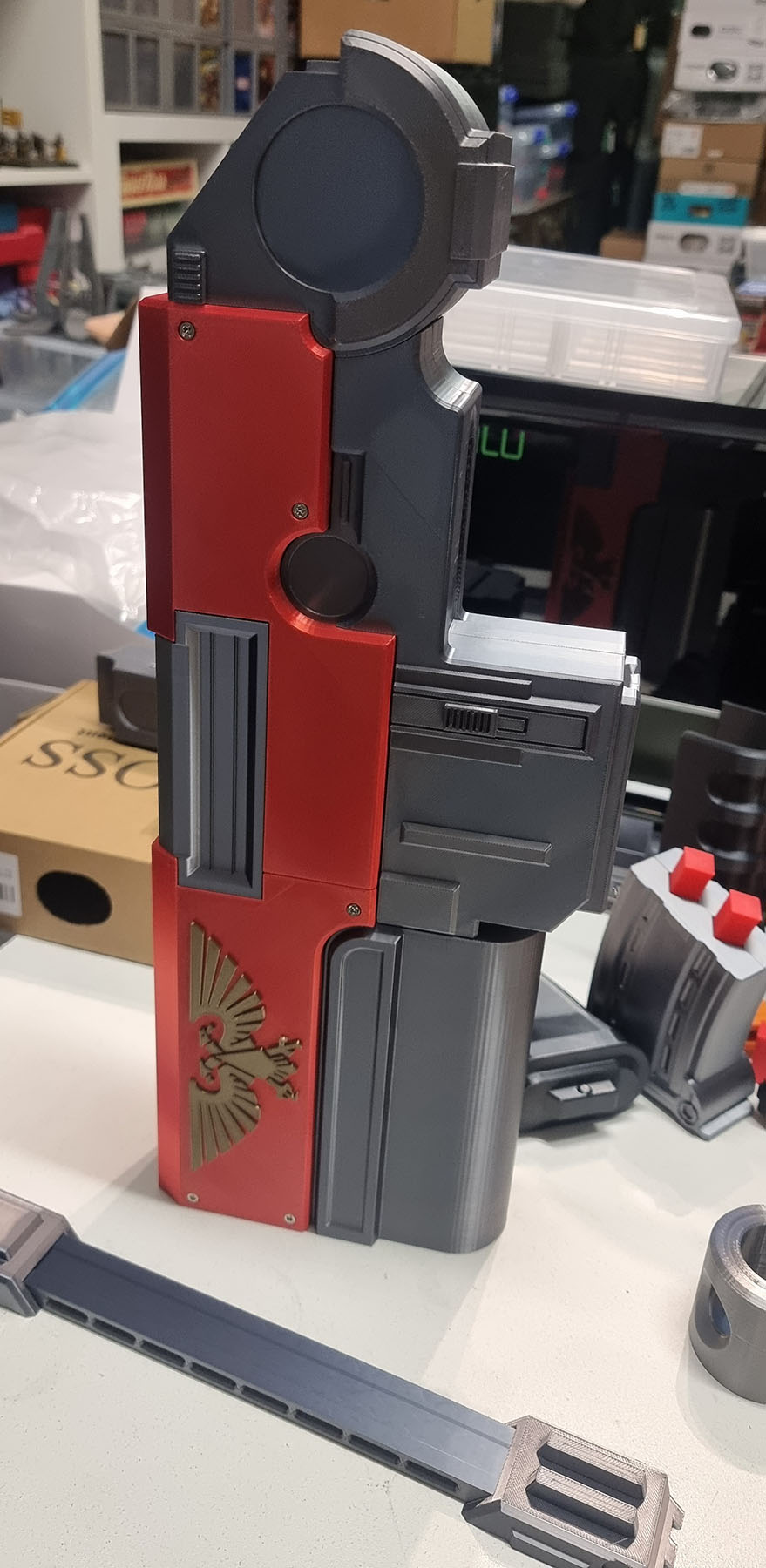 3D Printed Adeptus Astartes MkV Godwyn Pattern Boltguns