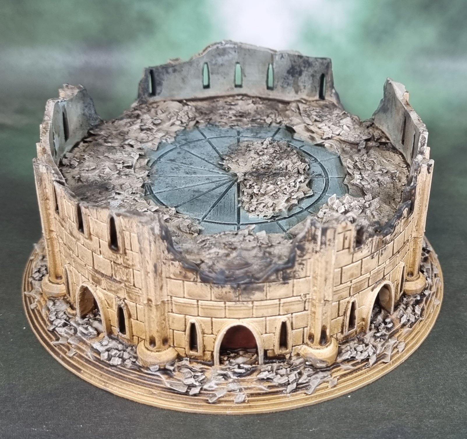 Wargame Forge 3D Prints: Gothic Shrine - Ruined