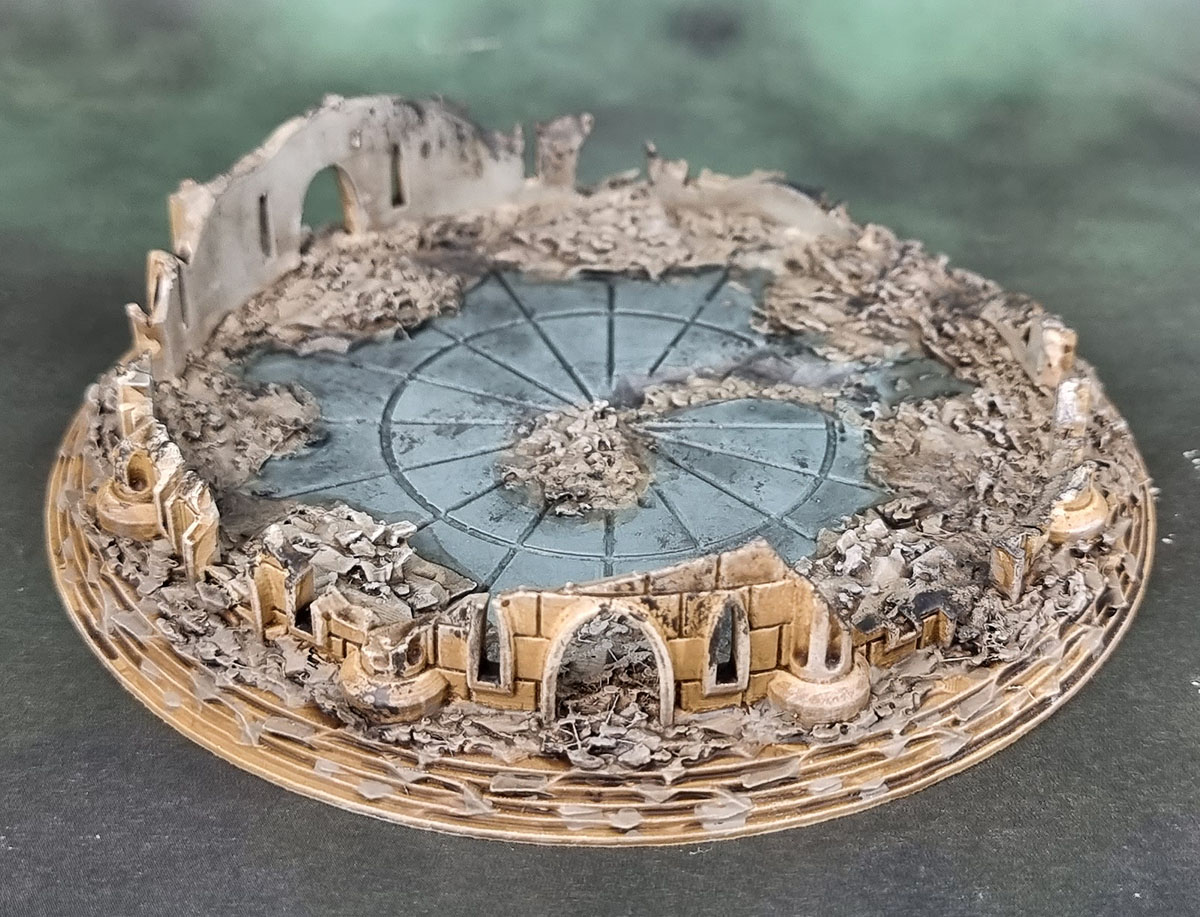 Wargame Forge 3D Prints: Gothic Shrine - Destroyed