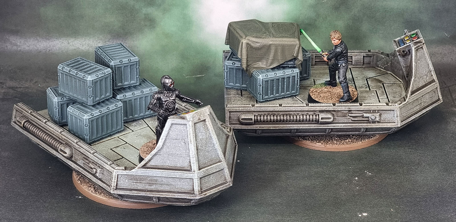 Sci-Fi Cargo Sled - Curufin 3D Prints