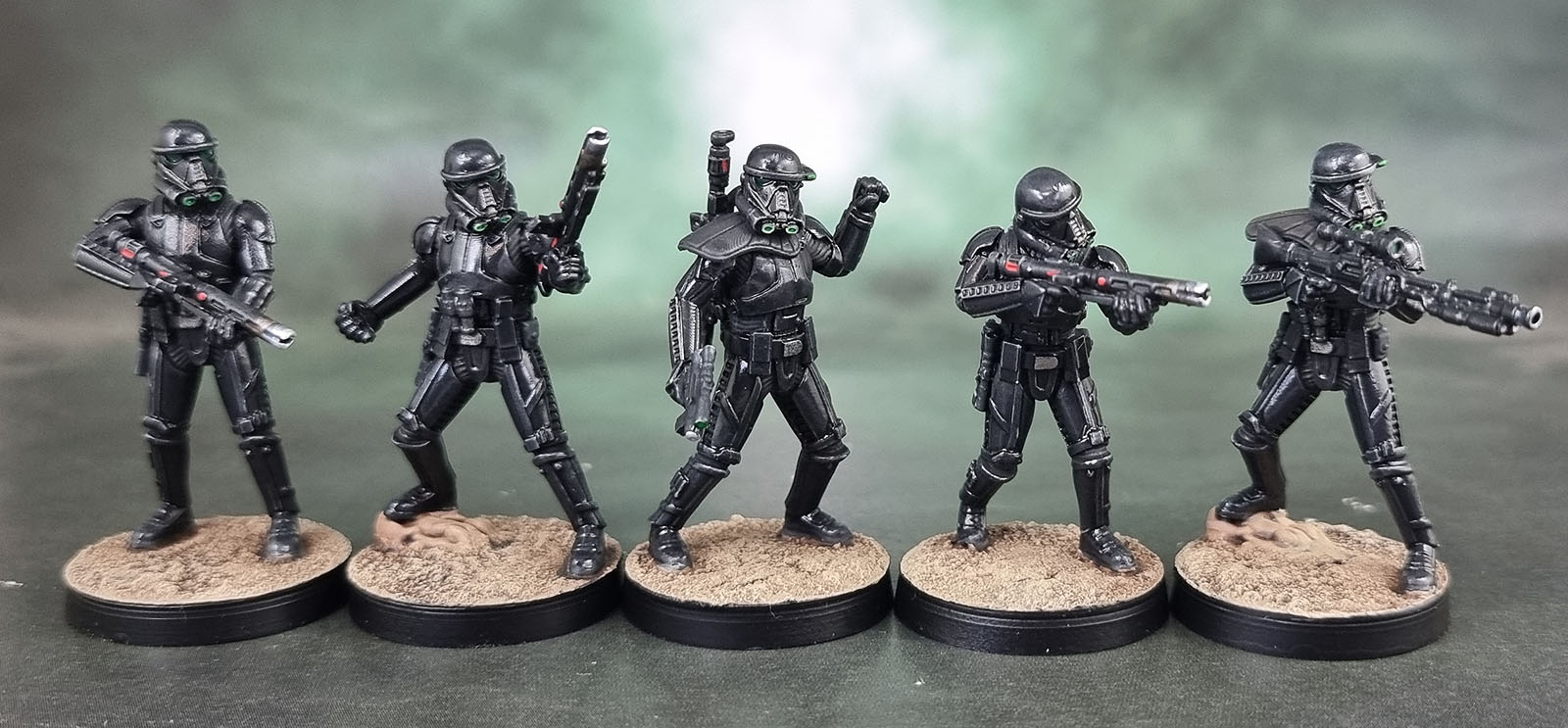 Star Wars Legion: Death Troopers (Anvilrage Miniatures "Enhanced Troopers" 3D Print)